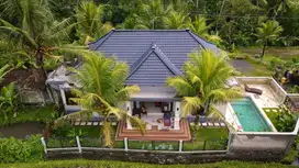 (WB) VILLA DENGAN PEMANDANGAN SAWAH DI UBUD