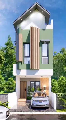 Rumah 3 lantai premium di utan kayu jaktim