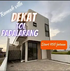 Jual Rumah Nuansa Villa Murah dekat Gerbang Tol Padalarang bandung