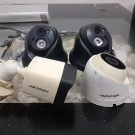 Dijual Kamera CCTV 4 Pcs Bekas dan Harddisk 500 GB