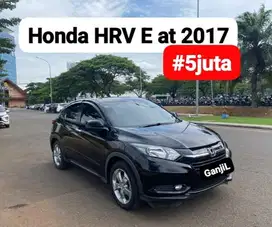 Honda HRV E at 2017 hitam #5juta