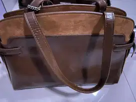 Kulit Sapi original lembut warna coklat gradasi