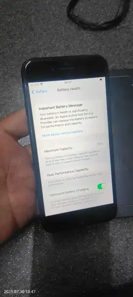 iPhone 7 128 GB bh 75 no minus awet no cacad