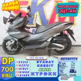 Gebyar DP 700rb Honda pcx160 th 2021 cash/credit
