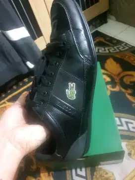 Lacoste sneakers full black authentic