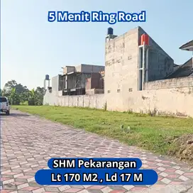 Jual Tanah Hunian Jogja 5 Menit Bakal Tol Maguwoharjo SHMP