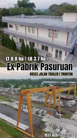 HOT LISTING EX PABRIK BETON  Pasuruan, Jawa Timur