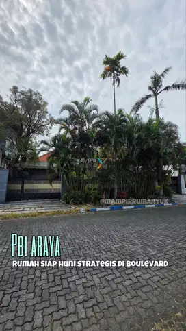 Rumah siap huni di PBI Boulevard Araya Malang