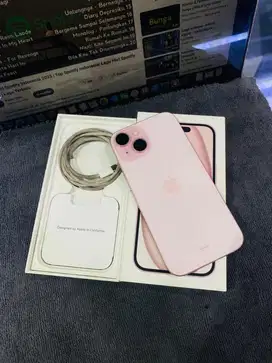 Iphone 15 128GB ibox Pink Garansi on January 2026