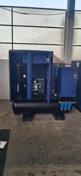 Screw compressor luser cutting 16 bar