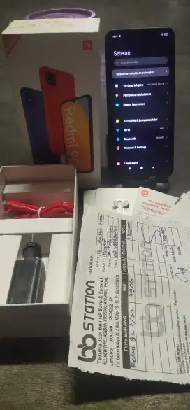 Redmi 9c segelan ram 3/32.