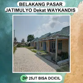 PERUMAH  PASAR JATIMULYO DEKAT KAMPUS ITERA DAN RUMAH SAKIT AIRAN