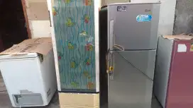 Kulkas  2 pintu dan frexer  bok 210L