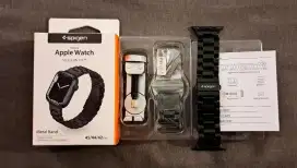 Stainless steel strap for apple watch, Spigen Band Modern Fit Black