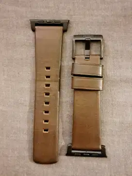 Strap Apple Watch Nomad Leather Waterproof Modern Band-FKM Brown
