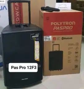 Speaker Portable Polytron Pas Proo 15f3 Ukuran 15inch