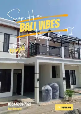 BALI BALI BALI !! Rumah Impian Pasangan Muda- Dekat LRT dan TOL !!