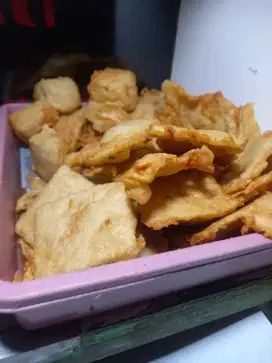 Jual gorengan ,terima pesanan