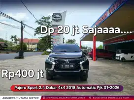 Dp20jt Pajero Sport Dakar 4x4 Automatic 2018