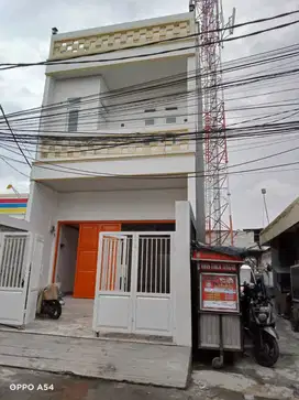 Jual Ruko SHM Ukuran 5x14 3 Lantai Lokasi Cengkareng, Jakarta Barat