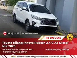 [ LOW KM 1RB ] Toyota Kijang Innova Reborn 2.4 G AT Diesel 2025 2024