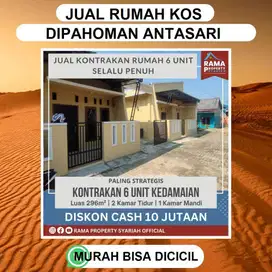 KONTRAKAN SIAP HUNI KEDAMAIAN COCOK UNTUK PASIF INCOME