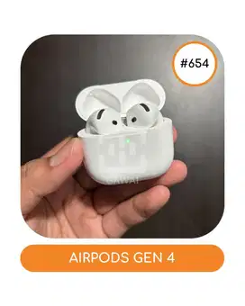#654 Airpods Gen 4 Garansi 11 October 2025