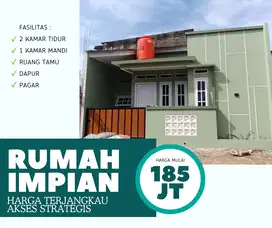 DIJUAL CLUSTER MODERN 2 KAMAR AKSES STRATEGIS MULAI DARI 180 JUTAAN