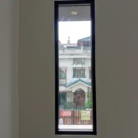 Kusen pintu jendela kaca halmunium
