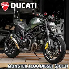 JUAL DUCATI MONSTER 1100EVO SPESIAL EDITION DIESEL 511/1000 HARGA NEGO