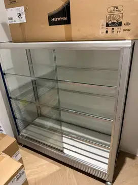 Rak Etalase panjang 1 meter