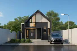 Rumah mezanine dekat stasiun depok