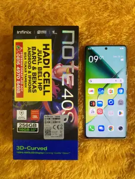 Infinix note 40s ram 8/256