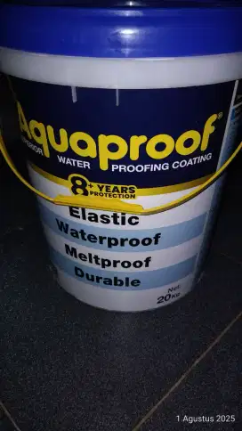Cat Aquaprof Warna Abu 20kg