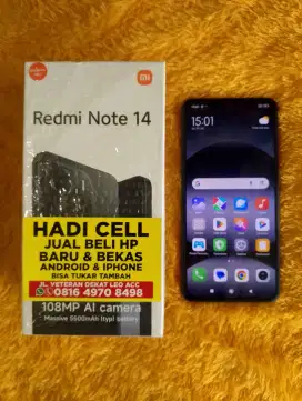 redmi note 14 ram 8/256