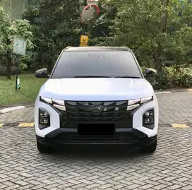 [KM 10RB] Hyundai Creta Prime Alpha 2025 Putih Matte Kondisi Like New