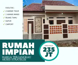 DIJUAL CLUSTER MODERN 2 KAMAR DILOKASI STRATEGIS MULAI DARI 235 JUTAAN
