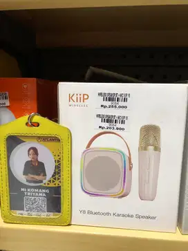 WIRELESS SPEAKER BT+MIC KIIP Y8 ATLANTIS DAHSYAT