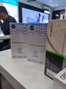 Tecno Camon 40 Pro 8/256 GB New Garansi Resmi