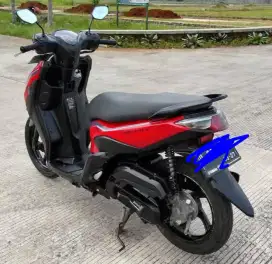 Yamaha gear 125 2022 merah km 12000