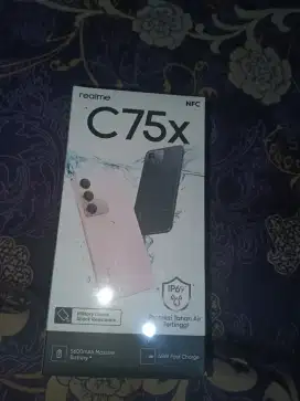 Realme c75x  8/128 new