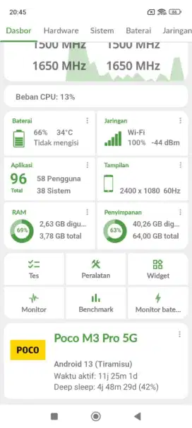 Xiaomi Poco M3 Pro Ram 4/64 Sinyal 5G sdh NFC hp only