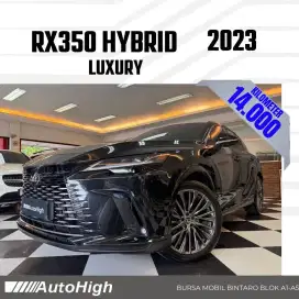 DP10% [Km14.000] RX350h Hybrid 2023 Black / RX350 Reg 2024 #AUTOHIGH