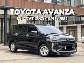 (KM 18 Rb )TOYOTA AVANZA 1.3 E CVT AT 2023