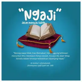 NGAJI SAMPAI BISA