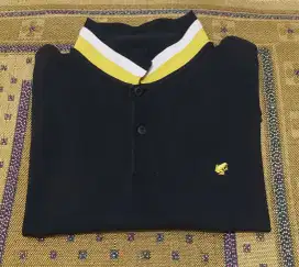 Baju polo Giordano sz L hitam dan merah
