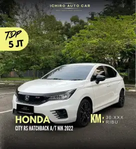 Honda City Rs HatchBack 2022 Putih