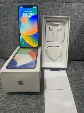 iphone X 64 GB warna putih