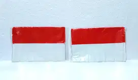 Bendera Plastik Merah Putih 1 pack isi 100 lembar