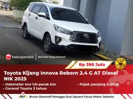 [ LOW KM 1RB ] Toyota Kijang Innova Reborn 2.4 G AT Diesel 2025/2024